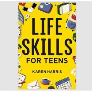 Life Skills for Teens Book Gift Cooking Budgeting Problem Solving Repairs Coping